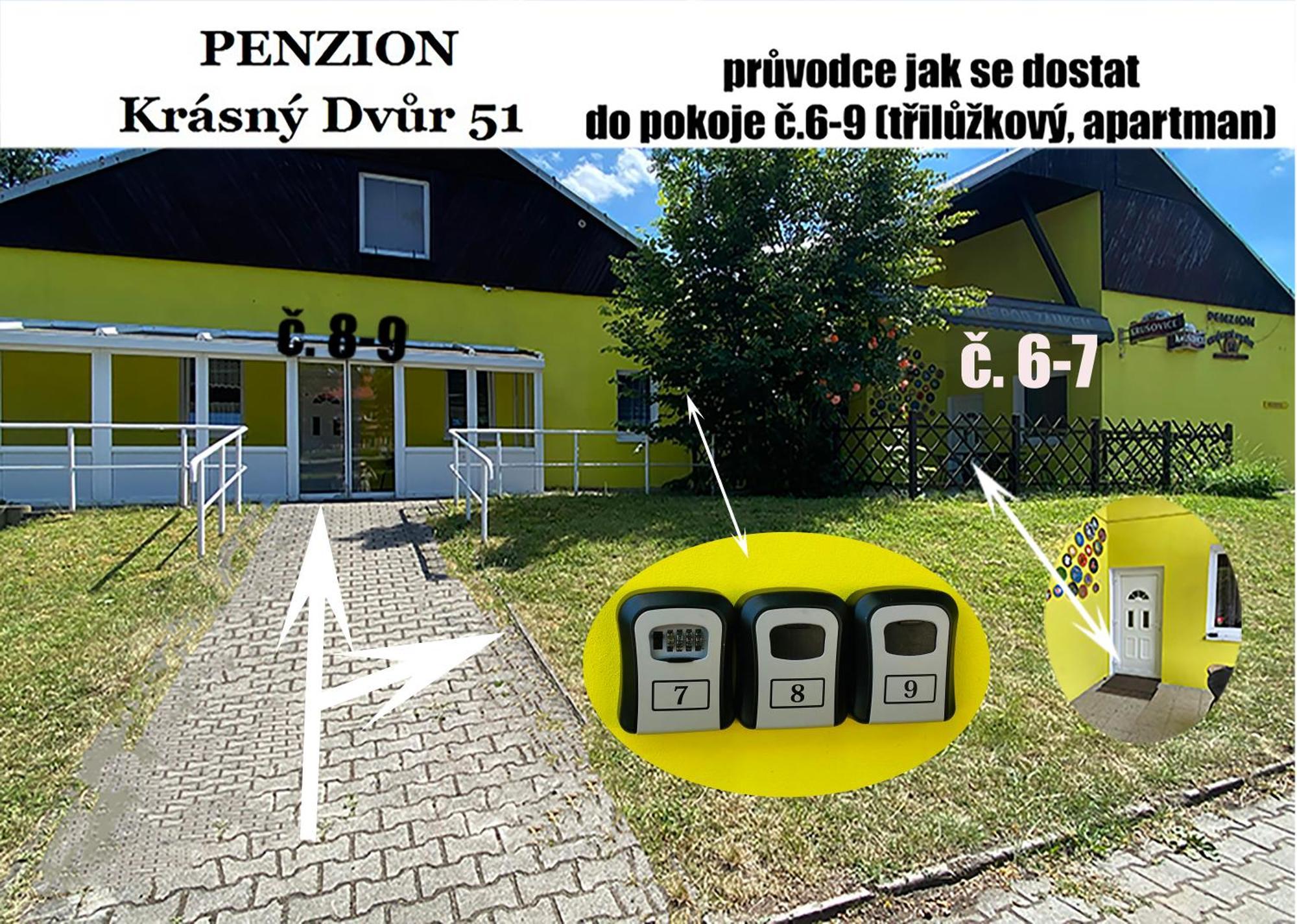 Penzion Krásný Dvůr Krasny Dvur Exterior foto