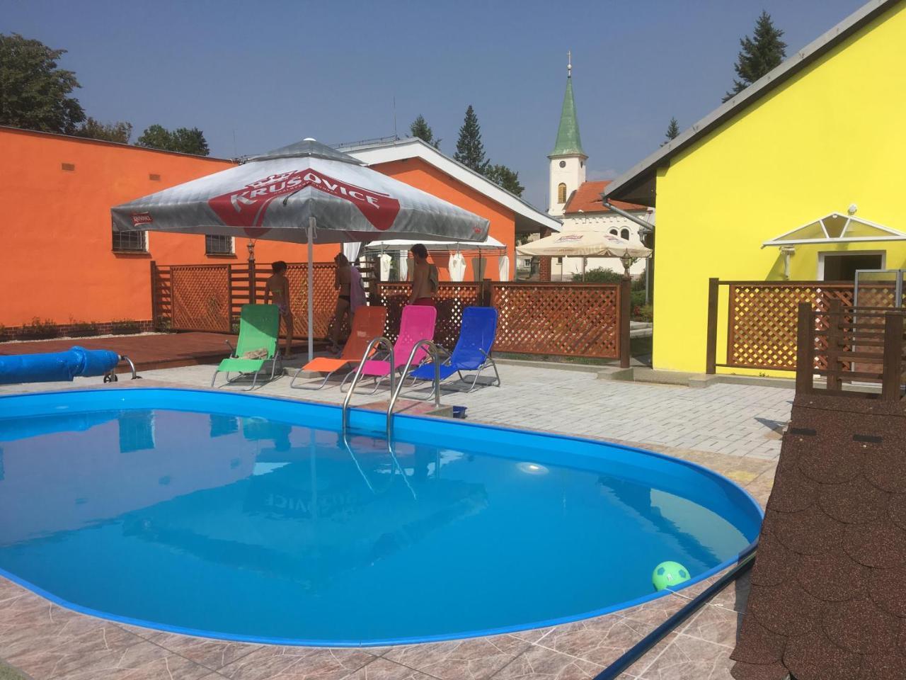 Penzion Krásný Dvůr Krasny Dvur Exterior foto